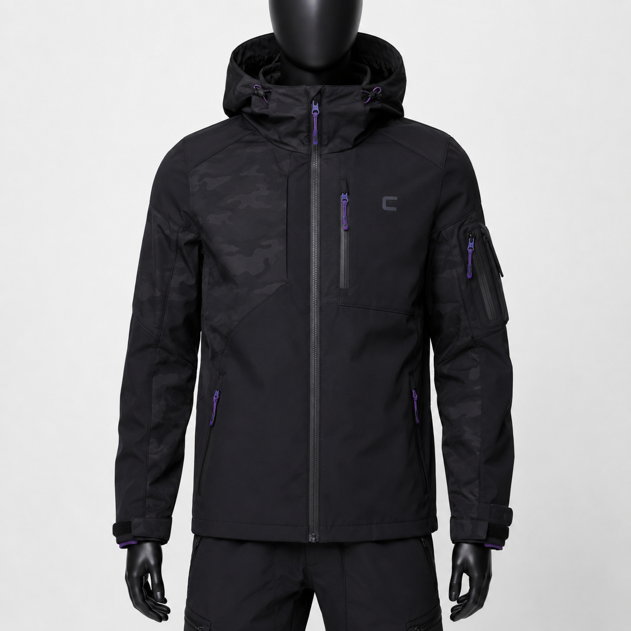 Tech Camo Softshell Jacket