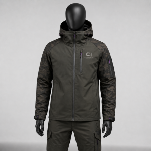 Tech Camo Softshell Jacket & Cargo Trouser Set