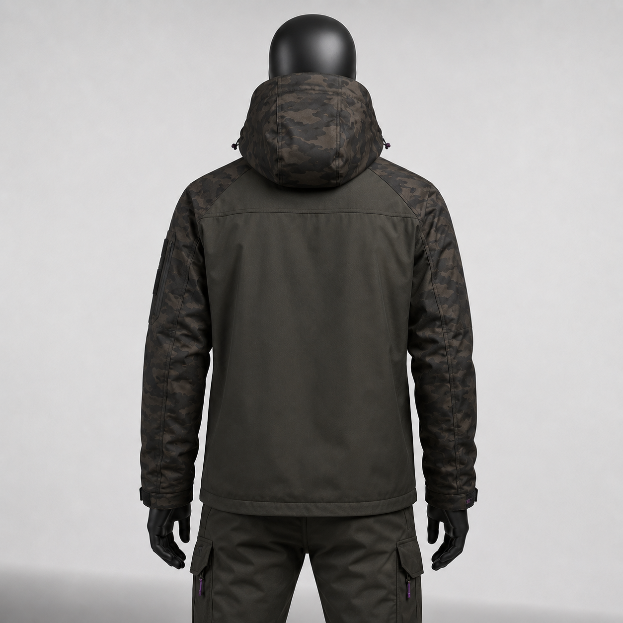 Tech Camo Softshell Jacket & Cargo Trouser Set - Image 8