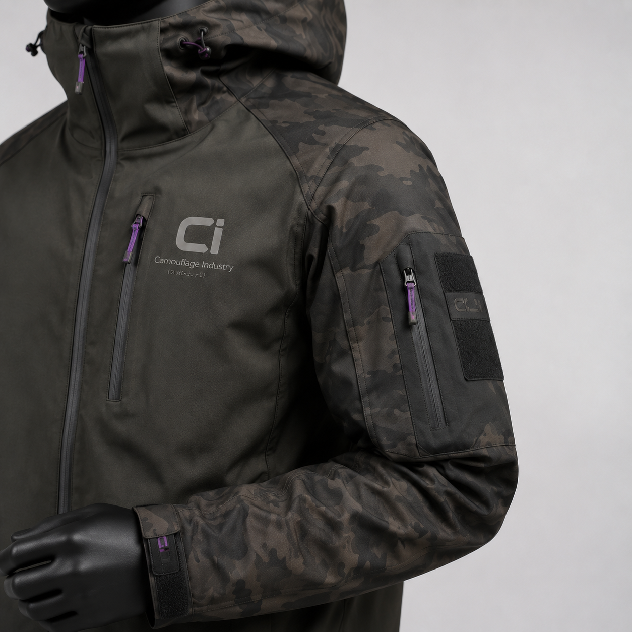 Tech Camo Softshell Jacket & Cargo Trouser Set - Image 3