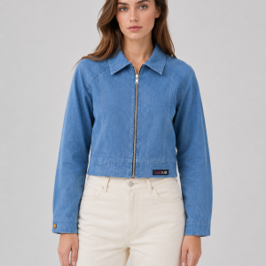 Cropped Denim Jacket