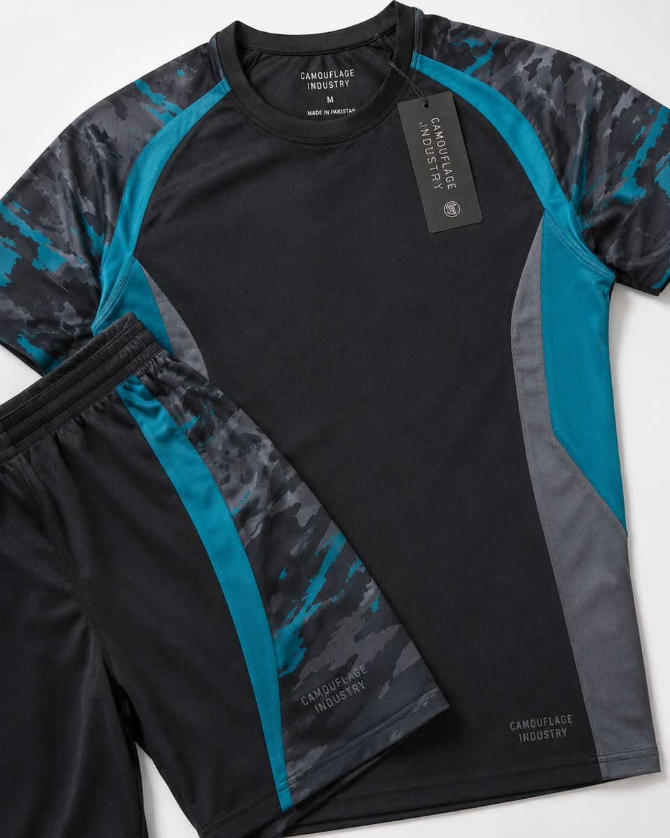 Custom logo branding on private label activewear