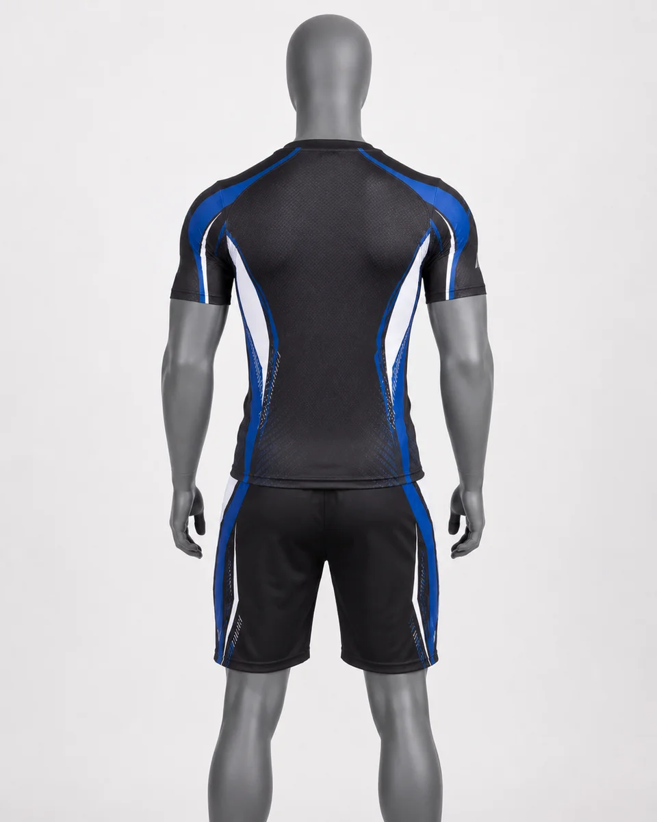 Custom Performance Activewear Set back view