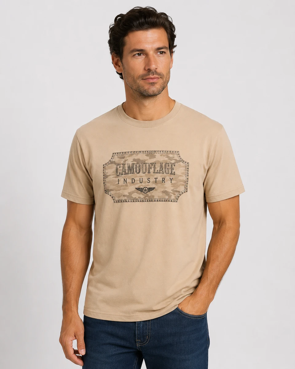 Camo Print T-Shirt Manufacturer