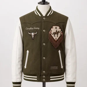 Custom Embroidered Varsity Jacket