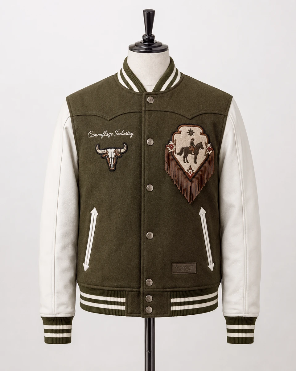Custom Embroidered Varsity Jacket