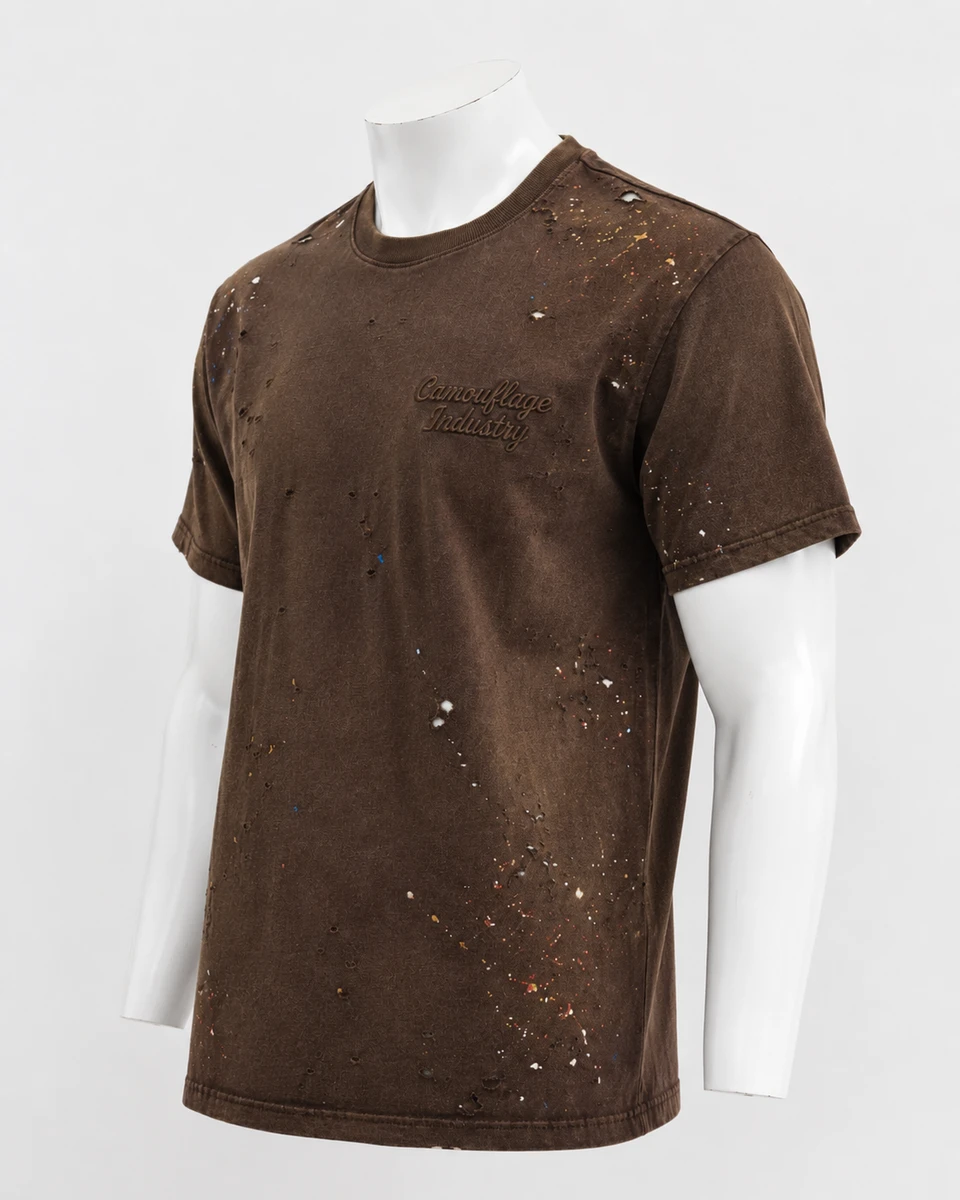 Distressed Streetwear T-Shirt