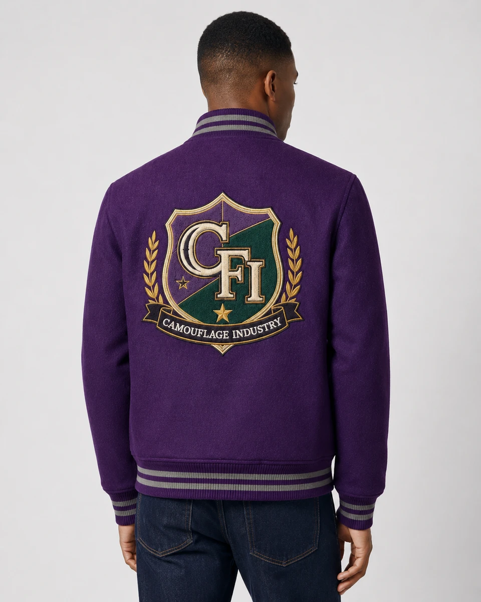 • Embroidered Letterman Jacket Manufacturer