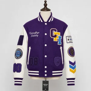 Custom Patchwork Varsity Jacket